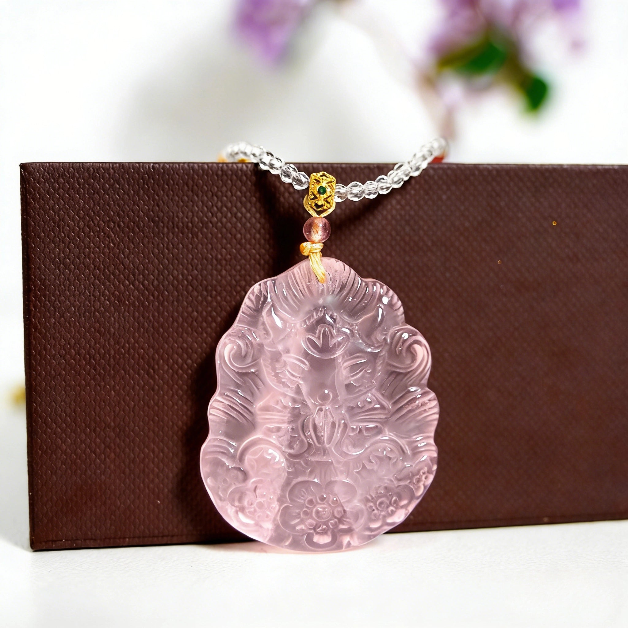 九尾狐 | 粉水晶 |天然水晶項鍊