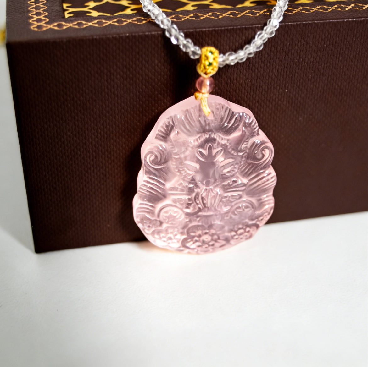 九尾狐 | 粉水晶 |天然水晶項鍊