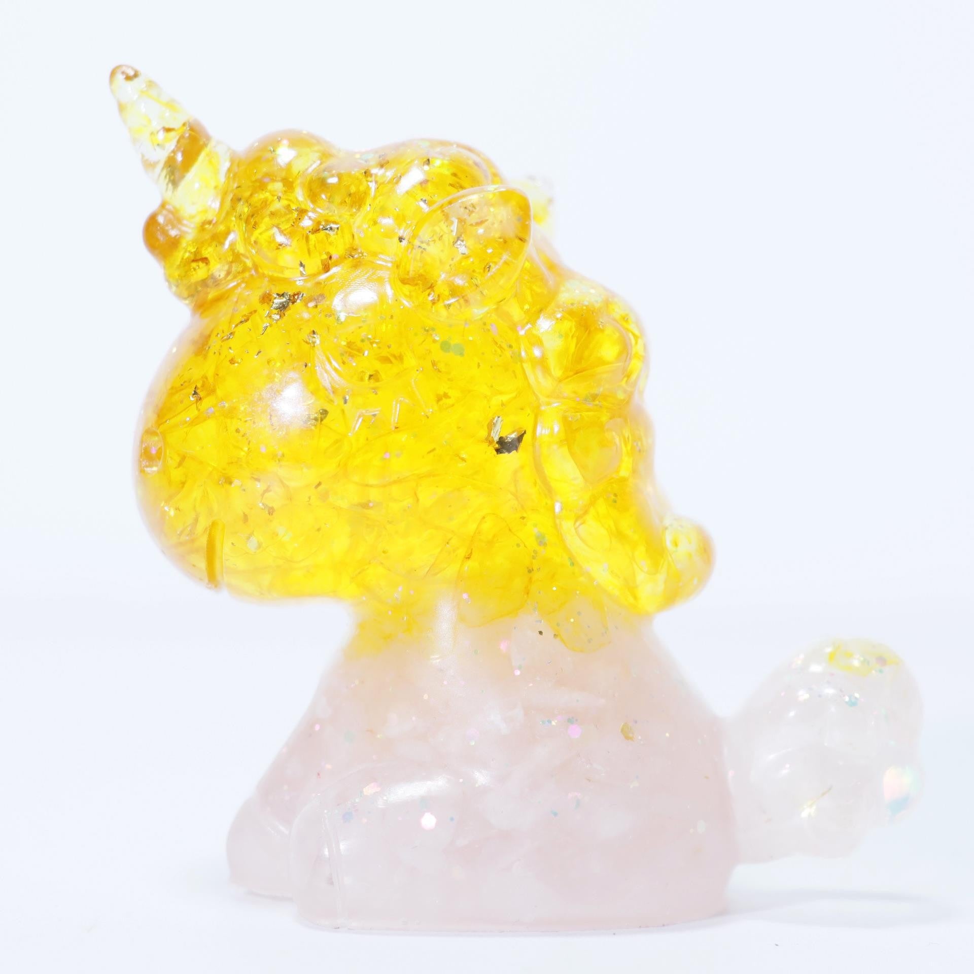 Unicorn | Aquamarine, Green Aventurine, Rose Quartz, Amethyst, White Quartz, Citrine, Rose Quartz