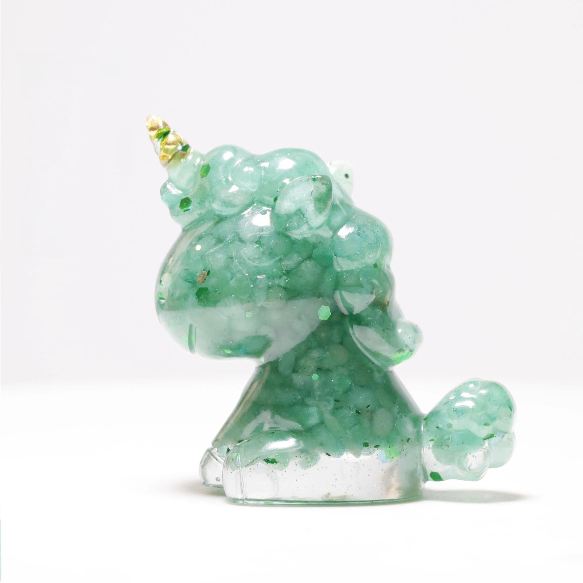 Unicorn | Aquamarine, Green Aventurine, Rose Quartz, Amethyst, White Quartz, Citrine, Rose Quartz