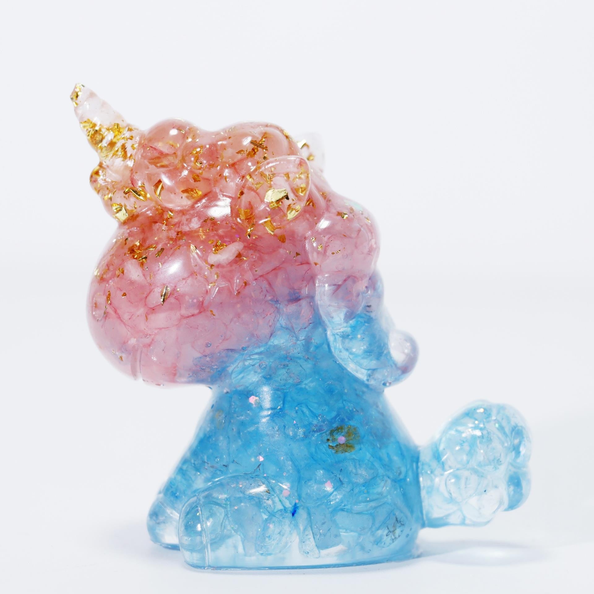 Unicorn | Aquamarine, Green Aventurine, Rose Quartz, Amethyst, White Quartz, Citrine, Rose Quartz